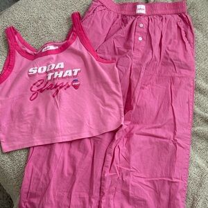 Pink Women's Pajama Set